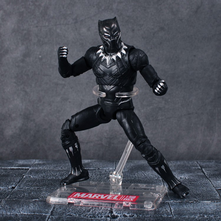 Mô hình Black Panther Captain America Civil War ZD Toys 17cm Avengers