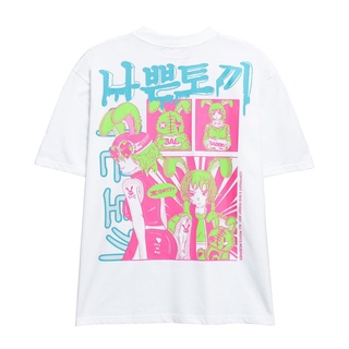 Áo thun unisex 100% cotton bad rabbit manga