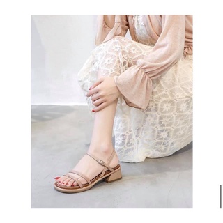 sandal quai mảnh đế 5p