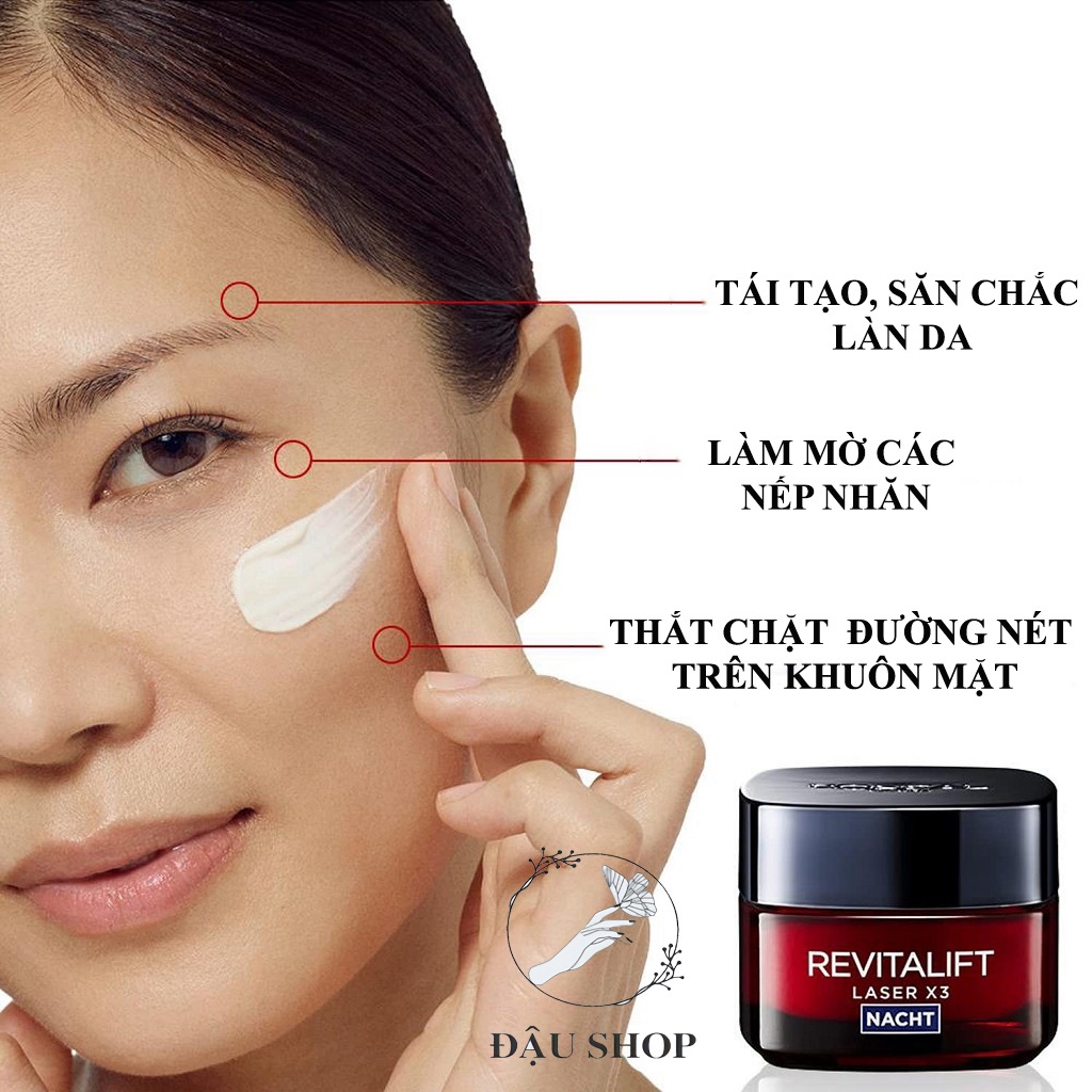 Kem dưỡng da L'oréal Revitalift Laser x3 chống lão hóa với gấp 3 Laser