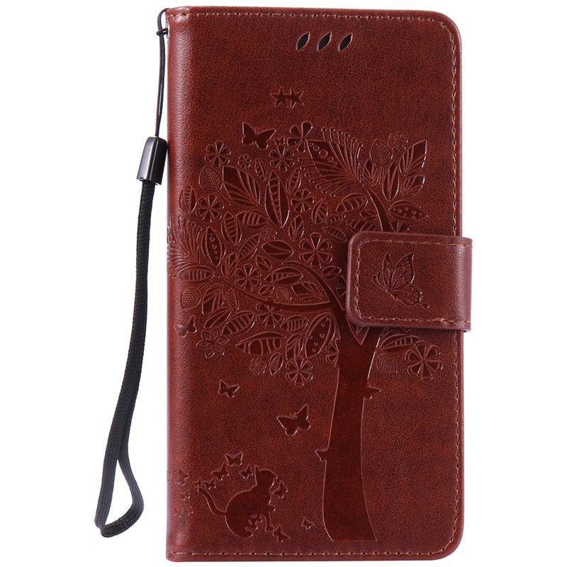 Sony Xperia M2 unisex classic fashion PU wallet flip cover phone Case