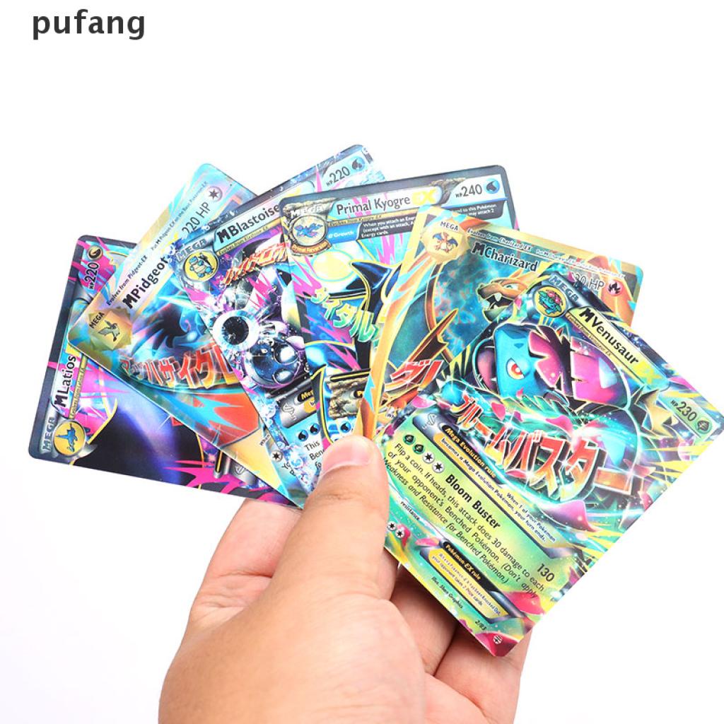 (Hàng bán chạy) Bộ 100 thẻ bài Pokemon 80tag+20mega)