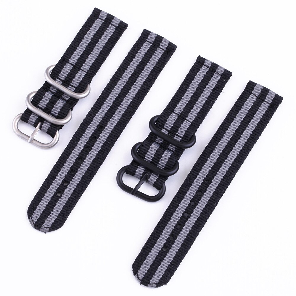 Dây Đeo Đồng Hồ Thể Thao 18mm 20mm 22mm 24mm Bằng Nylon