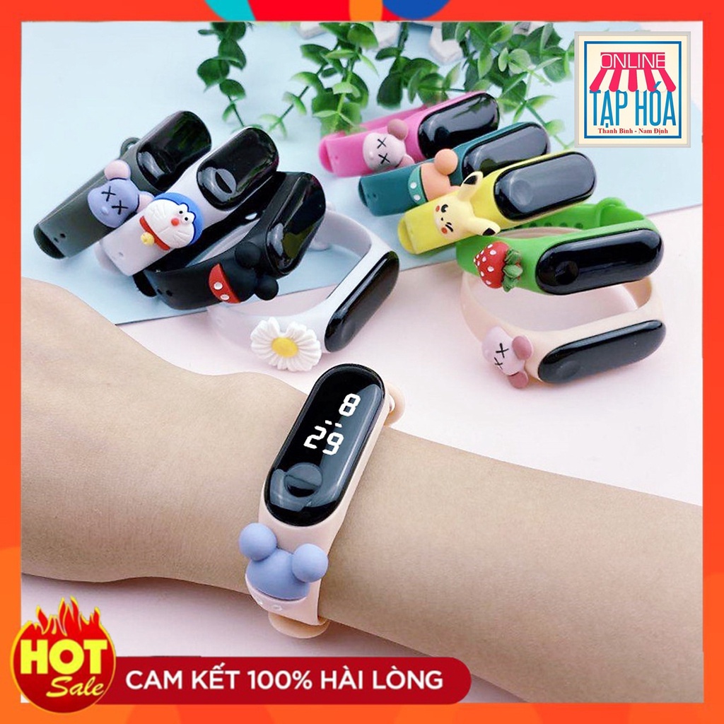 ĐỒNG HỒ ĐIỆN TỬ ZGO DISNEY - ĐỒNG HỒ MÀN HÌNH LED DÂY ĐEO THÚ DẼ THƯƠNG (Giao Hàng Theo Mẫu Ngẫu Nhiên)