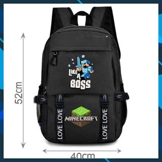 Rẻ vô địch - balo in hình minecraft mẫu mới độc đẹp giá rẻ