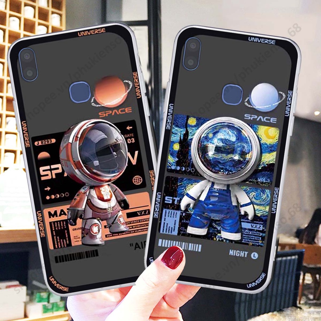 Ốp lưng Vsmart Joy 1 / Joy 1 Plus / Joy1+ hình người máy, robot nasa đáng yêu dễ thương