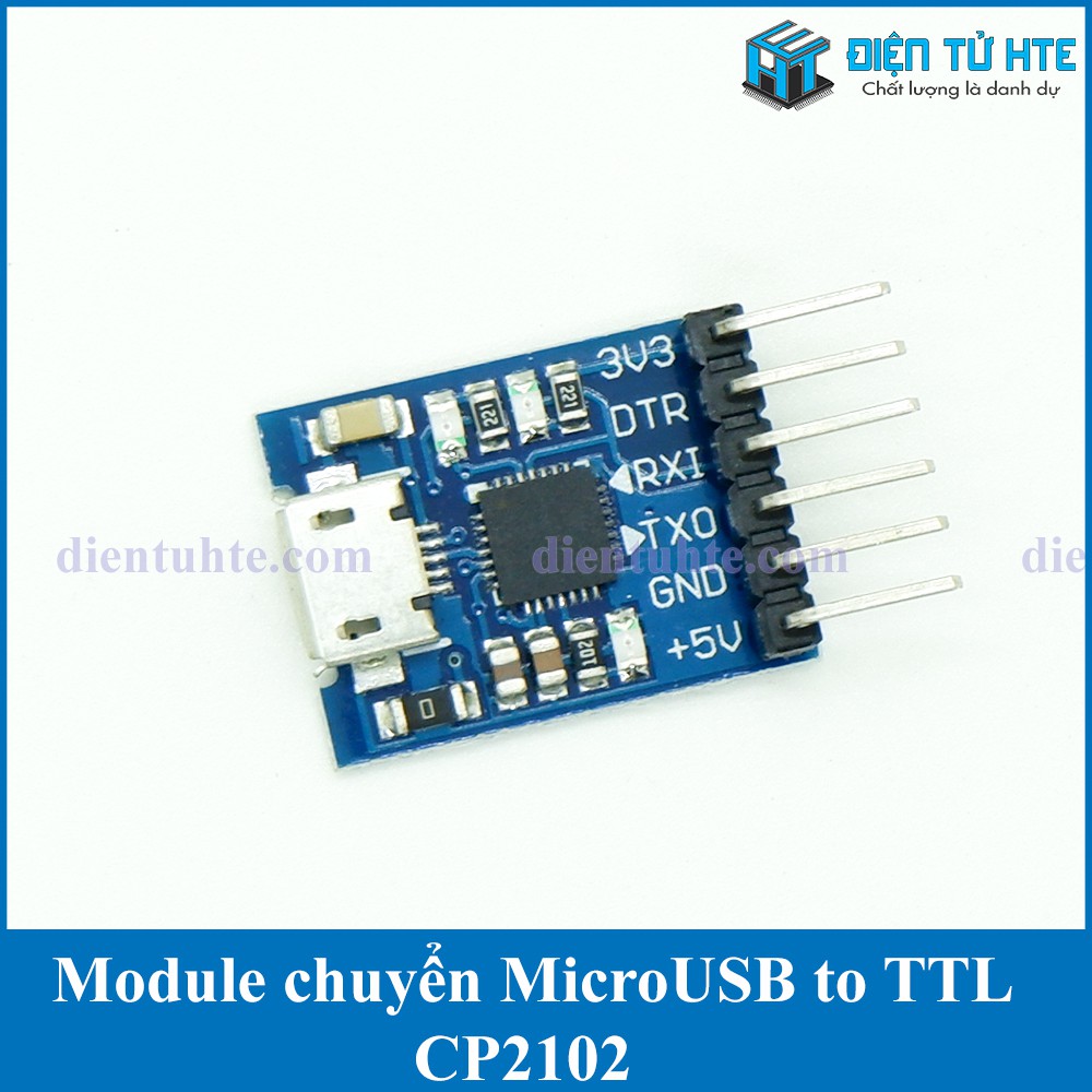 Mạch chuyển đổi MicroUsb sang TTL chip CP2102