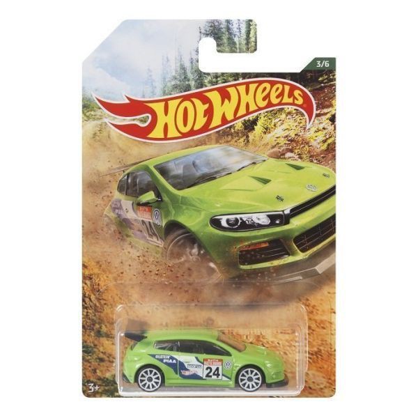 Siêu xe Hot Wheels thể thao BACKROAD RALLY VOLKSWAGEN SCIROC FYY00/GDG44