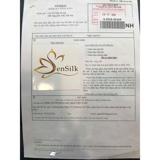 Khăn Lụa SenSilk Luxury Hồng Cực Xinh