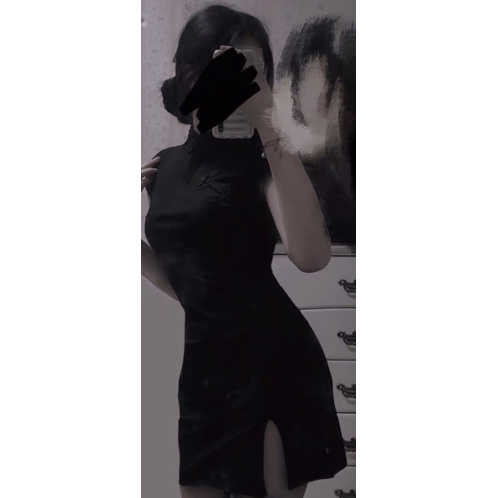 Sườn Xám Cách Tân Mẫu Ngắn Cơ Bản 40-70Kg | BigBuy360 - bigbuy360.vn