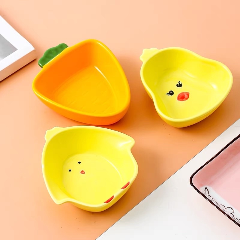 Bát sứ Hình con Gà mini 80ml ( ADKN )