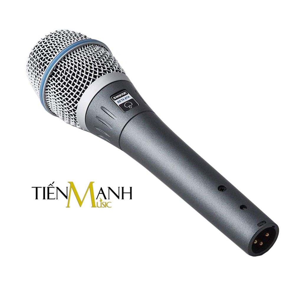 Shure BETA 87A Mic Cầm Tay Micro Supercadioid Condenser Studio Phòng Thu BETA87A Microphone Karaoke BETA87A-X