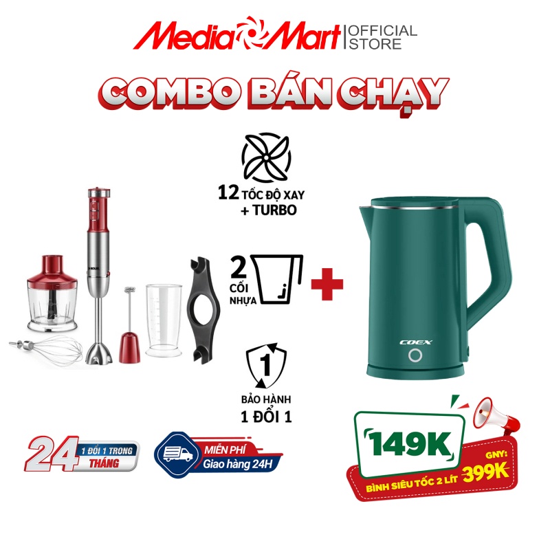 Máy xay sinh tố cầm tay Roler RH-4105