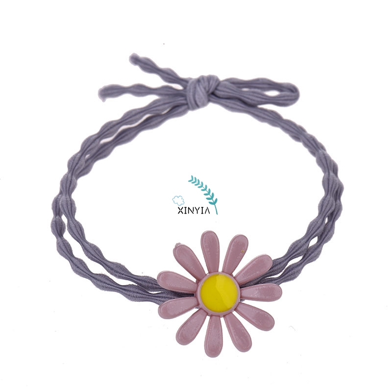 Dây Buộc Tóc Đính Hoa Cúc Xinh Xắn