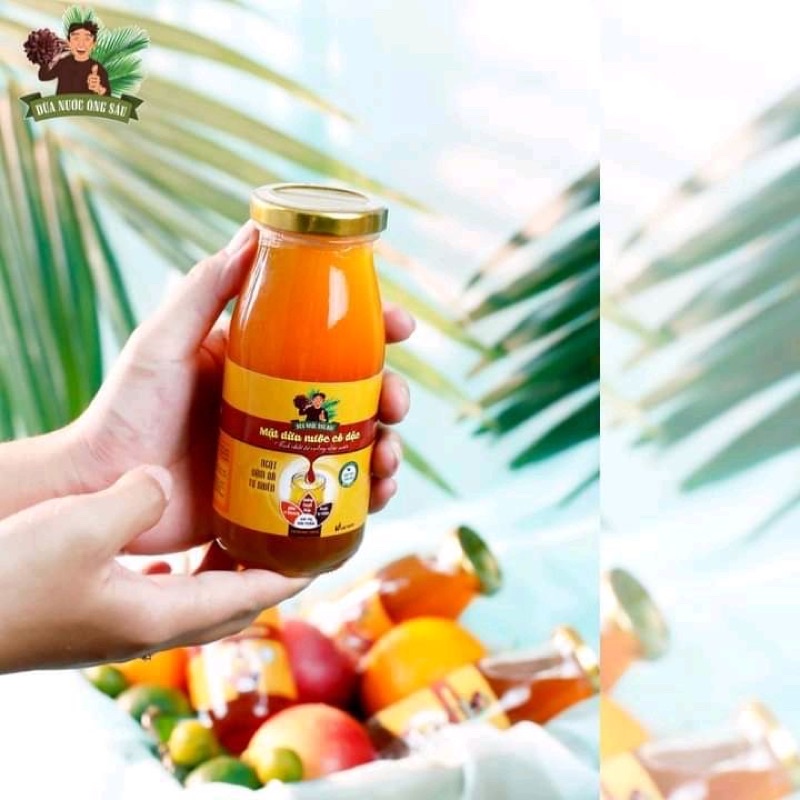 COMBO 2 MẬT DỪA NƯỚC CÔ ĐẶC 250ML - DỪA NƯỚC ÔNG SÁU