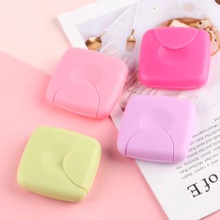 Portable Mini Tampons Storage Box/  Cosmetic Cotton Jewelry Case  / Multi-function Small Fresh Square Earphone  Coin Bag