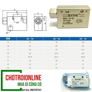 Van hút chân không khí nén ZK (STNC) Rất rẻ