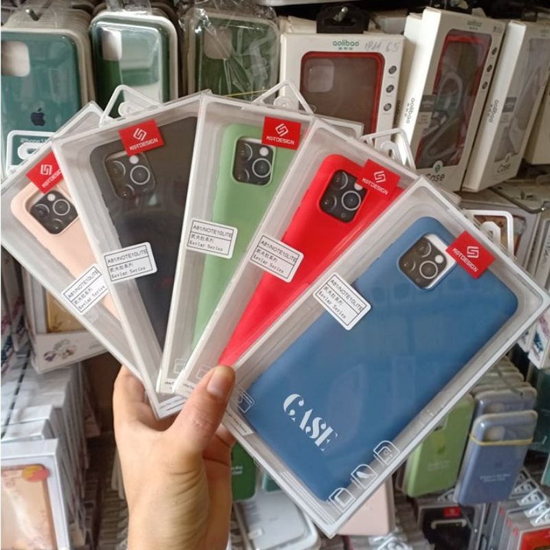 Ốp lưng dẻo màu Samsung Note 10 Plus/Note 10/Note 10 lite  hiệu KST Desing chống bám bẩn