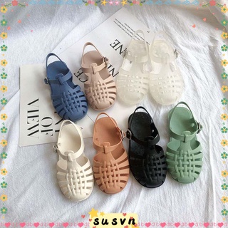 Giày Nhựa EVA Mềm Chống Trượt Đục Lỗ Thoáng Khí Thời Trang Cho Bé Gái