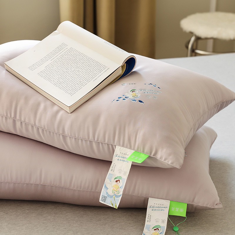 Gối Đầu , Ruột Gối Cao Cấp Lưu Hương Thơm Hoa Quả 48X74 Cm