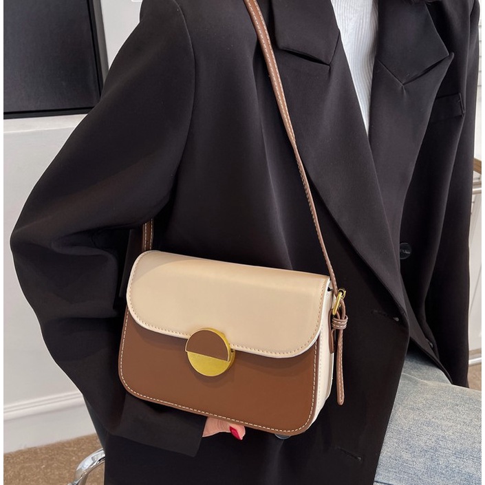 Túi đeo chéo phong cách retro - vintage tối giản - phom chữ nhật - TX023