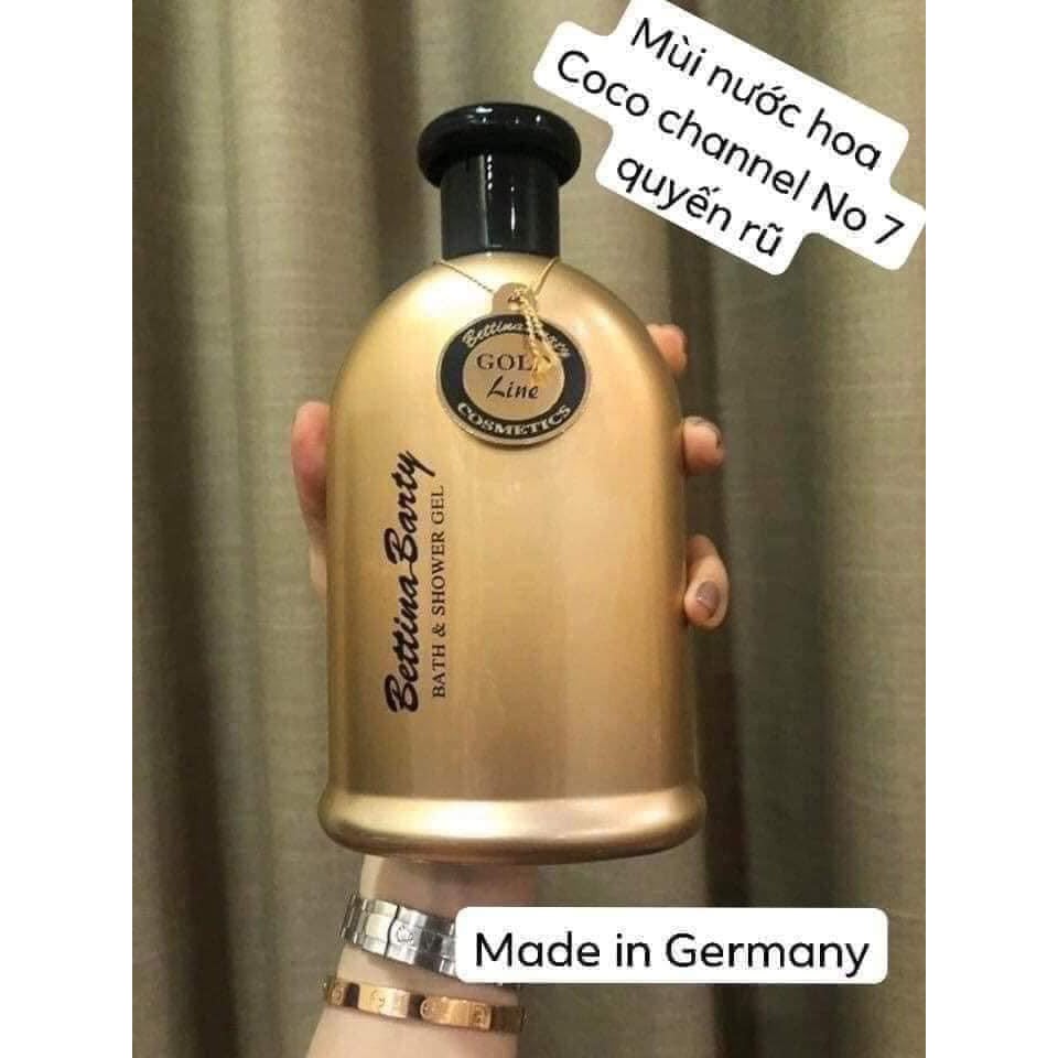 [Hàng trả order, không có dư] Sữa tắm tinh dầu nước hoa Đức Bettina Barty 500ml | BigBuy360 - bigbuy360.vn