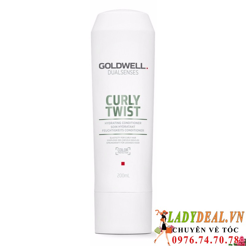 [ Goldwell ] Dầu Xả Dưỡng Xoăn Goldwell Curly Twist 200ml