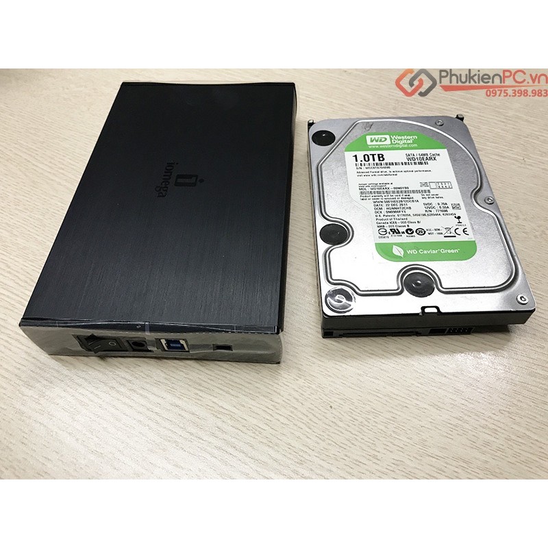 Box HDD IOMEGA PC 3.5 USB 3.0