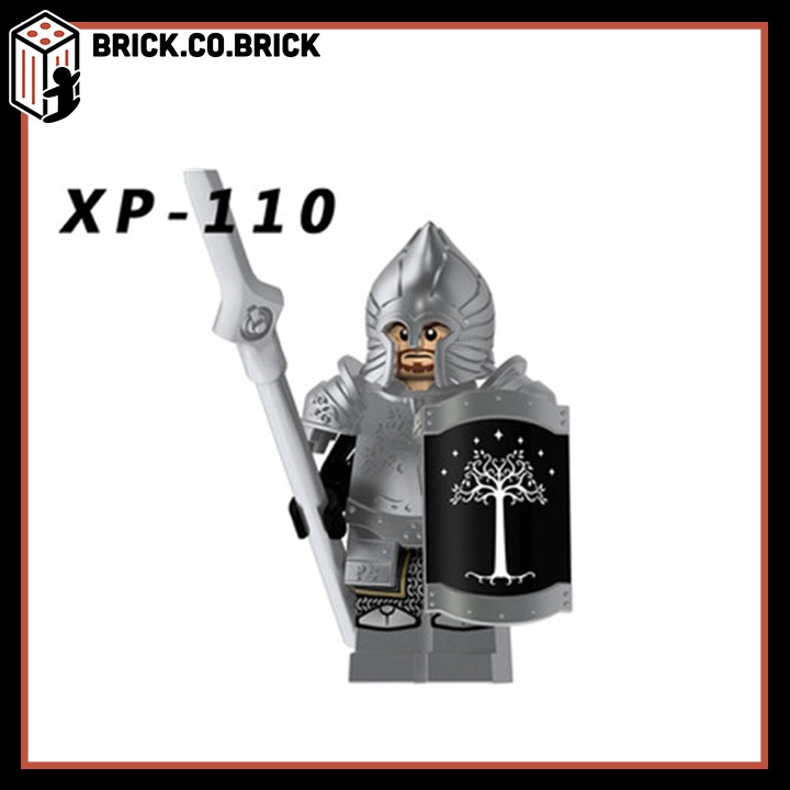 Non Lego Lính Trung Cổ Gondor Chúa Tể Chiếc Nhẫn Suit Chuẩn Film Đồ Chơi Lắp Ráp Minifigures KT1014