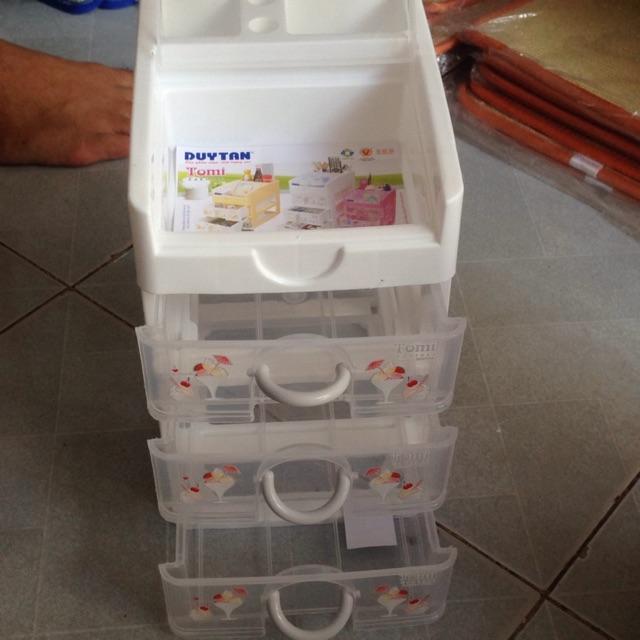 tủ nhựa mini Duy Tân 4 ngăn