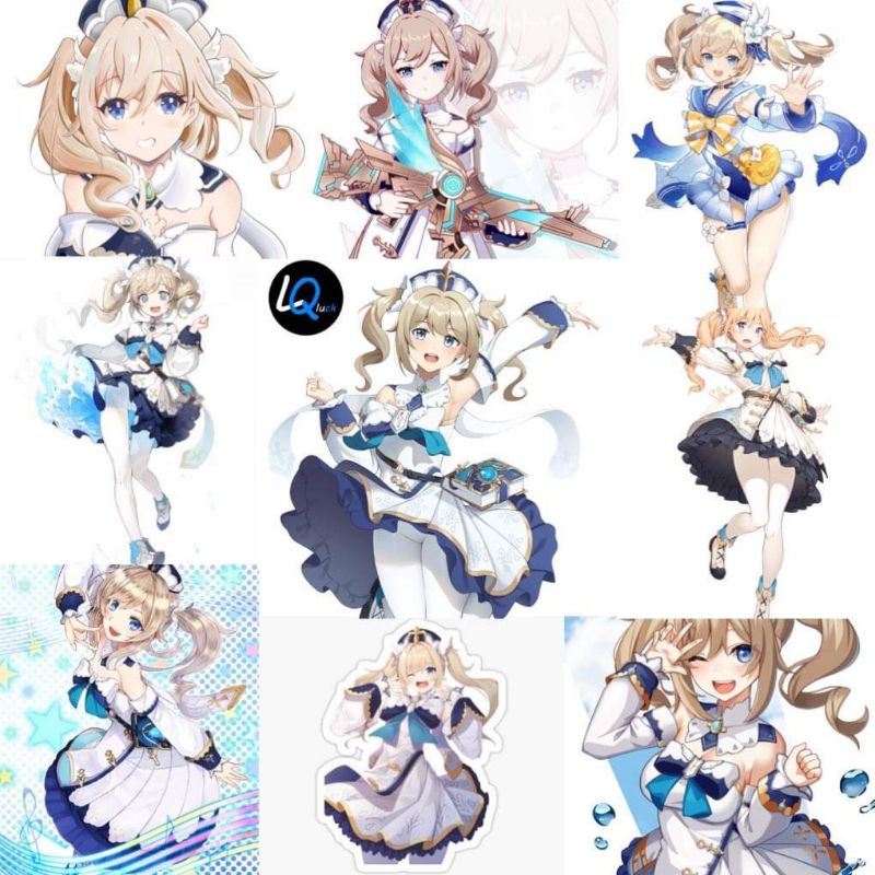 10-60 hình dán Stickers Barbara Genshin Impact decal