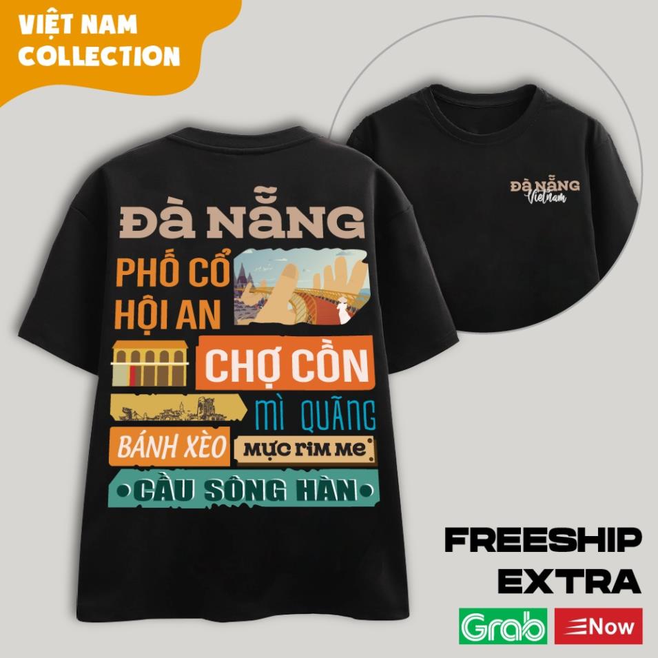 Áo Thun Unisex Nam Nữ Oversize Local Brand Tỉnh Thành - Đà Nẵng ANCYCLE OFFICIAL