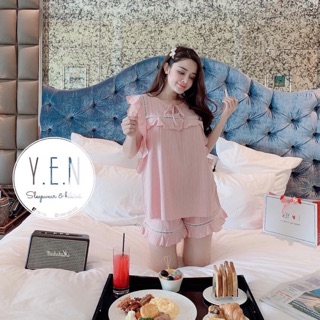 Bộ đồ mặc nhà vải đũi Quảng Châu She House