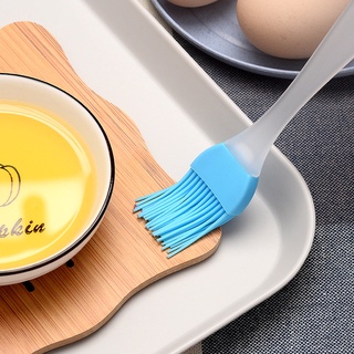 Chổi quét dầu ăn, cọ quét bề mặt bánh bằng silicon cán trong size 16cm màu ngẫu nhiên