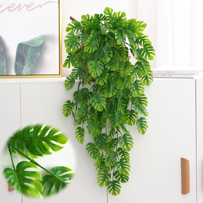 Dây lá thường xuân nhân tạo kích thước 76cm dùng trang trí nhà cửa/ tiệc cưới DIY