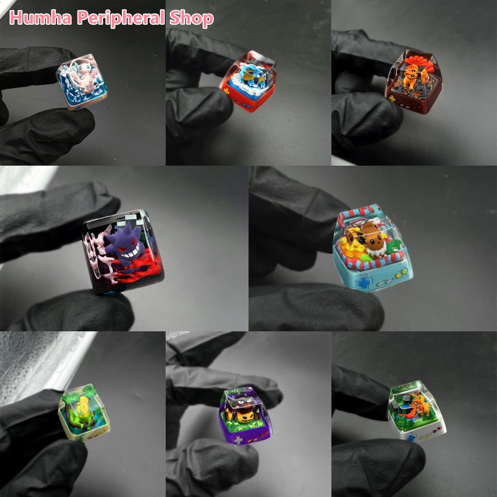 Artisan keycap Anime keycap Resin Thủ Công Có Thể Tùy Chỉnh Dùng Để Trang Trí Bàn Phím Cơ