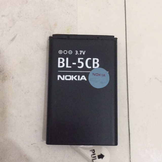 pin nokia 1280/ 1616/1661/105(2017)/1800…model:BL-5CB/ 5CA