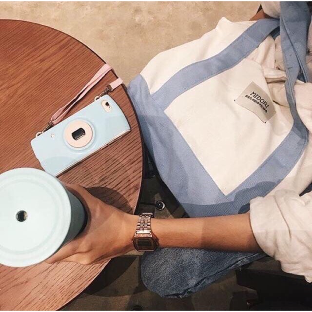 TÚI TOTE CANVAS PHONG CÁCH NHẬT THIẾT KẾ/ TÚI VẢI