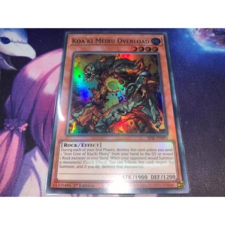 Thẻ Bài Yugioh Koa'ki Meiru Overload Chính Hãng