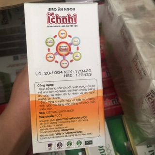Siro ăn ngon ích nhi