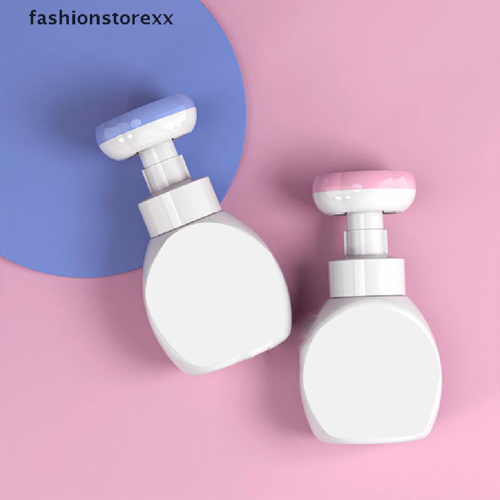 Bình Bơm Xà Phòng Rửa Tay Tạo Bọt Họa Tiết Hoa Độc Đáo