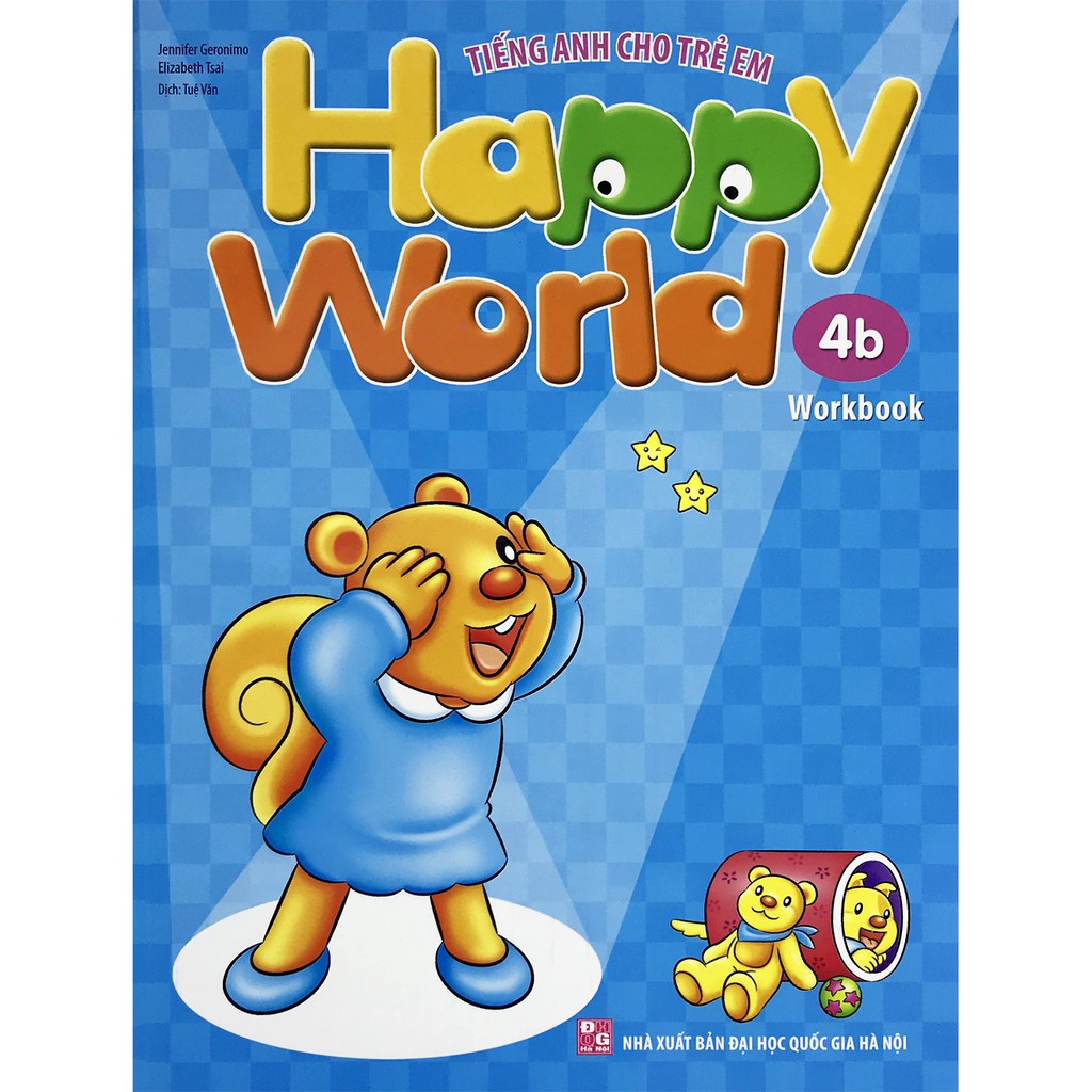 Sách - Tiếng Anh Cho Trẻ Em - Happy World - 4b (Bộ 2 quyển, 1 sổ tay, 1 đĩa DVD) | BigBuy360 - bigbuy360.vn