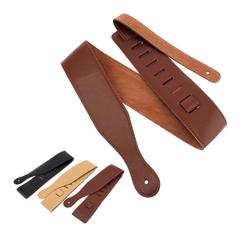 Youn Dây Đeo Đàn Guitar Bằng Da Nhiều Màu Có Thể Điều Chỉnh
