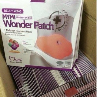 Miếng dán tan mỡ bụng giảm béo Mymi Wonder Patch (Hộp 5 miếng)