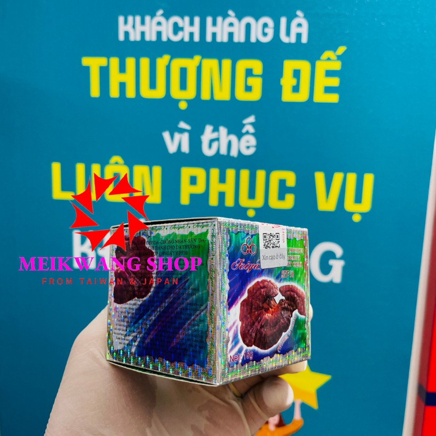 Kem Feiya Linh Chi 30G ( Làm trắng, Xoá Mụn , Chống nhăn, Se khít lỗ chân lông ... )