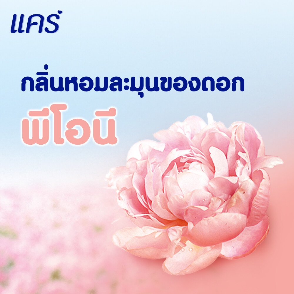 Phấn thơm Care Baby Powder Peony and Peach Formula với 98% thành phần có nguồn gốc tự nhiên 350g - Thái Lan