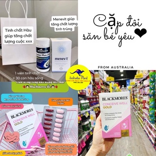 Viên uống Blackmores Conceive Well Gold Tăng Khả Năng Thụ Thai Bổ Trứng Cho Nữ Giới 56 Viên