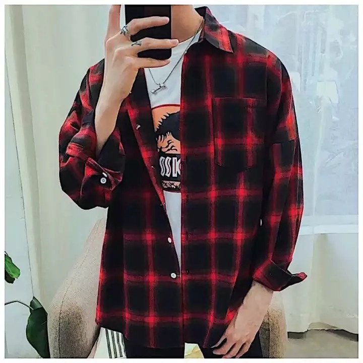 Áo Sơ Mi Nam Caro Trà Sữa Mẫu HD01 💖Freeship💖 Thời Trang Mixupshop Cao Cấp Chất Vải Mềm Mại Chuẩn VNXK