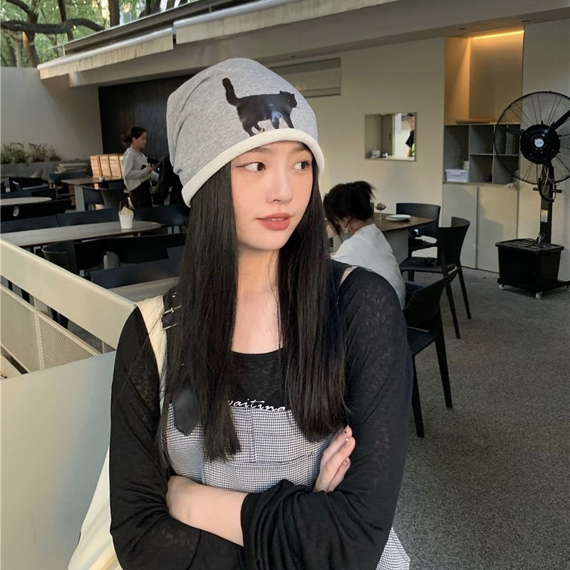 Mũ len MG STUDIO in hình thú cưng 6 màu