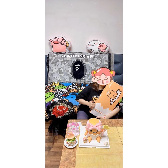 Bàn phím cơ AKKO 5108S phiên bản giới hạn trứng Gudetama có LED RGB hotswap keycap JDA CS crystal switch